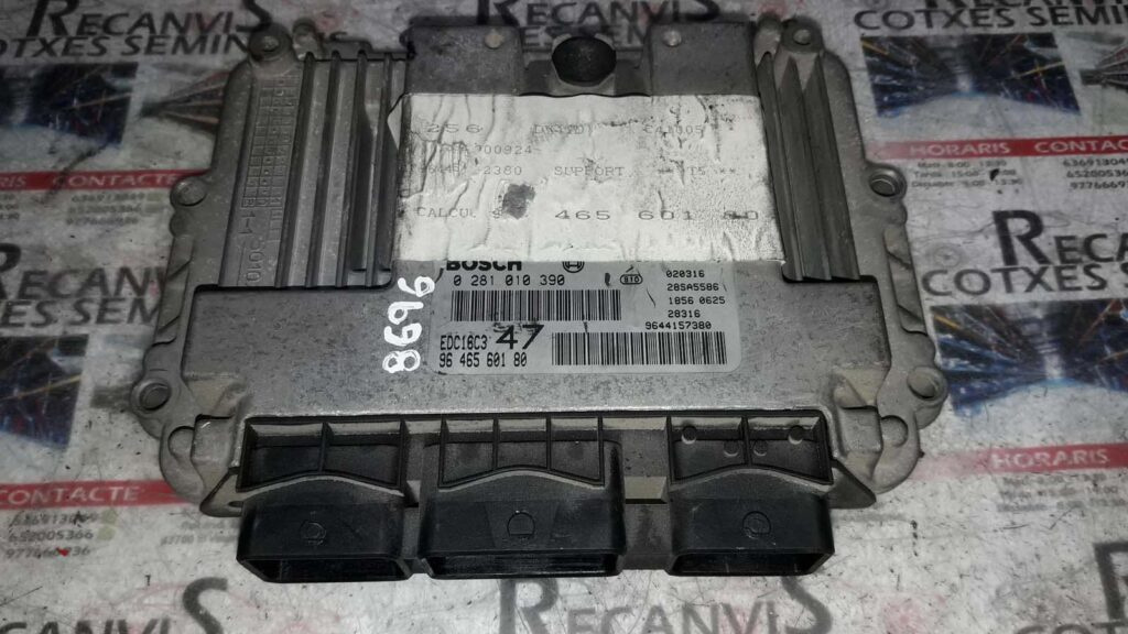 Calculator Motor BOSCH PEUGEOT 307 0 281 010 390 / 0281010390 / EDC16C3 47 / EDC16C347 / 9646560180 / 96441573800 281 010 390 / 0281010390 / EDC16C3 47 / EDC16C347 / 9646560180 / 9644157380
