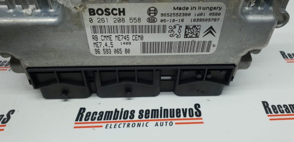 Calculator Motor BOSCH PEUGEOT 307, 0261208558 , ME745, 9659306580, 9652552380,