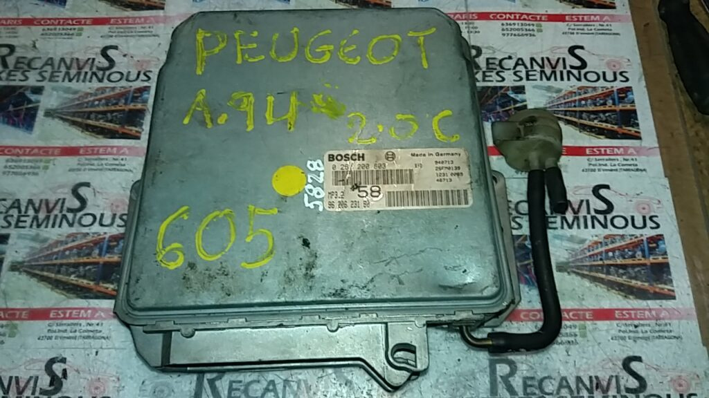 Calculator Motor BOSCH PEUGEOT 605 0 261 200 803 / 0261200803 / 96 206 231 80 / 9620623180 / MP3 2 / MP320 261 200 803 / 0261200803 / 96 206 231 80 / 9620623180 / MP3 2 / MP32