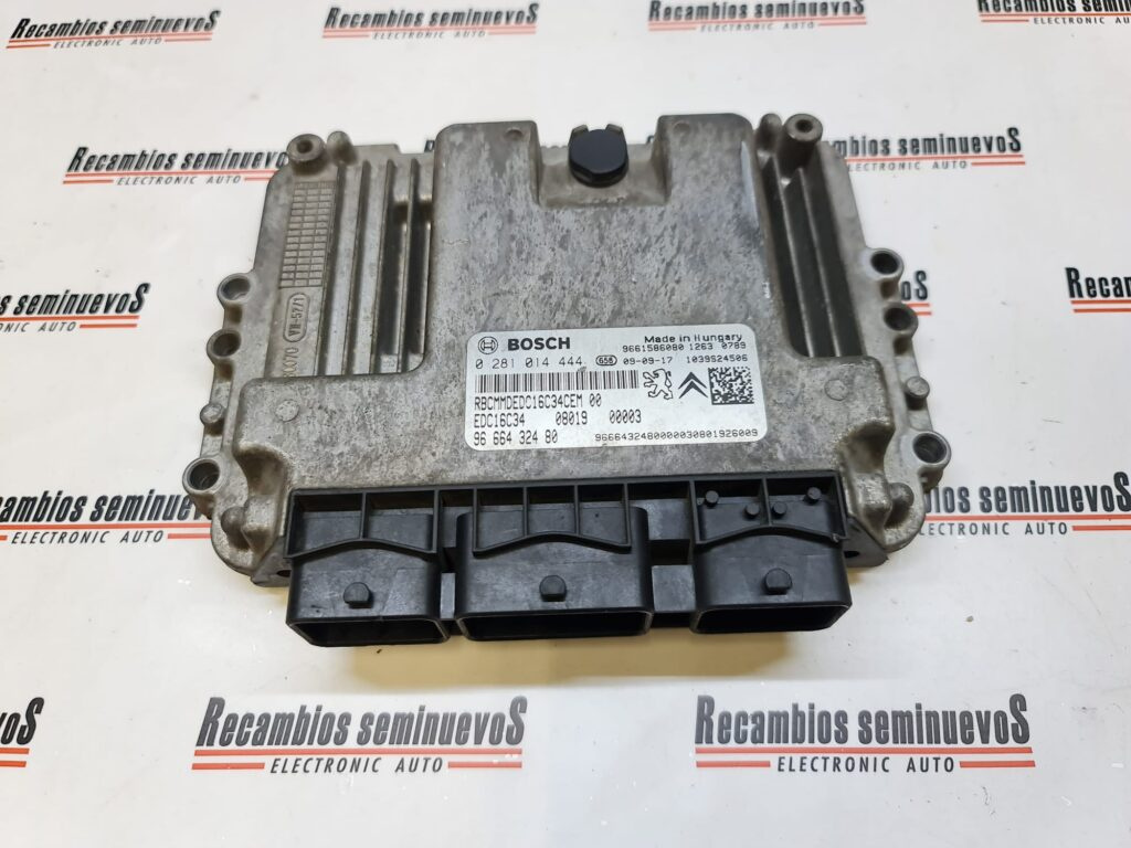 Calculator Motor BOSCH PEUGEOT BIPPER 0 281 014 444 / 0281014444 / EDC16C34 / 96 664 324 80 / 9666432480 / 96615860800 281 014 444 / 0281014444 / EDC16C34 / 96 664 324 80 / 9666432480 / 9661586080