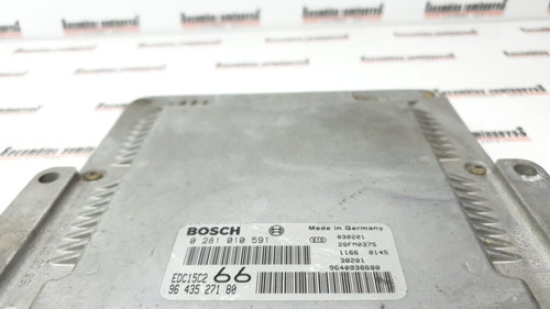 Calculator Motor BOSCH PEUGEOT EXPERT 0 281 010 591 / 0281010591 / EDC15C2 66 / EDC15C266 / 96 435 2...