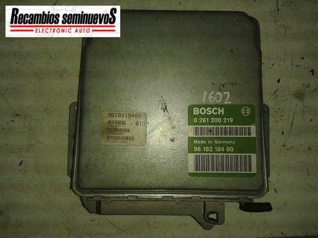 Calculator Motor BOSCH PEUGEOT PEUGEOT -CUALQUIER MODELO- 0 261 200 219 / 0261200219 / 96 182 194 80 / 96182194800 261 200 219 / 0261200219 / 96 182 194 80 / 9618219480