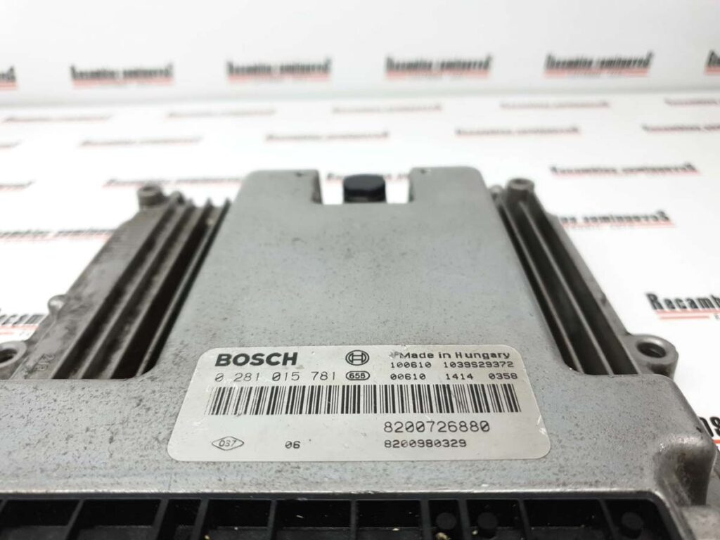 Calculator Motor BOSCH RENAULT LAGUNA 0 281 015 781 / 0281015781 / 8200726880 / 82009803290 281 015 781 / 0281015781 / 8200726880 / 8200980329