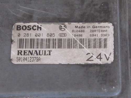 Calculator Motor BOSCH RENAULT MAGNUM PREMIUM 0 281 001 805 / 0281001805 / 5010412379A0 281 001 805 ...