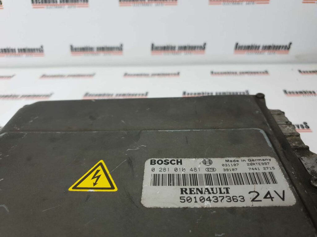Calculator Motor BOSCH RENAULT MAGNUM PREMIUM 0 281 010 481 / 0281010481 / 5010437363 / 24V0 281 010 481 / 0281010481 / 5010437363 / 24V