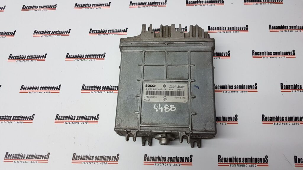 Calculator Motor BOSCH RENAULT MEGANE 0 281 001 488 / 0281001488 / 7700106483 / 77001070870 281 001 488 / 0281001488 / 7700106483 / 7700107087