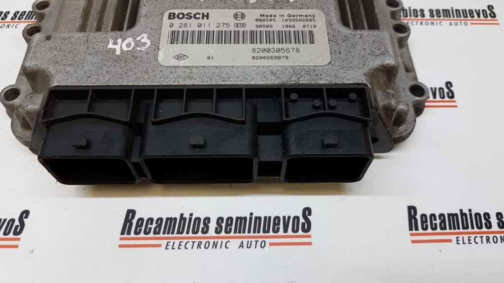 Calculator Motor BOSCH RENAULT MEGANE 0 281 011 275 / 0281011275 / 8200305678 / 82002698790 281 011 275 / 0281011275 / 8200305678 / 8200269879