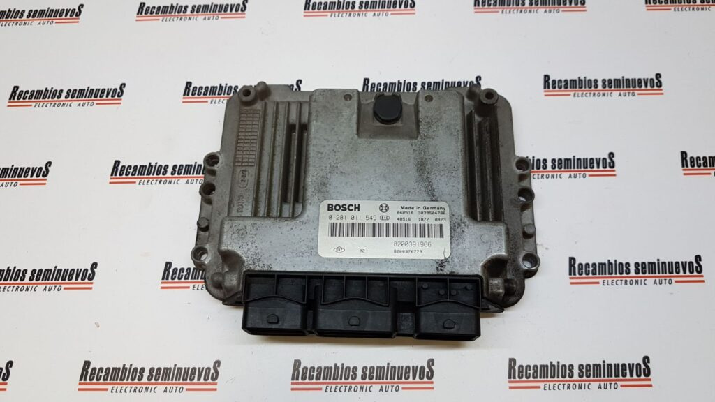 Calculator Motor BOSCH RENAULT MEGANE SCENIC 0 281 011 549 / 0281011549 / 8200391966 / 82003707790 281 011 549 / 0281011549 / 8200391966 / 8200370779