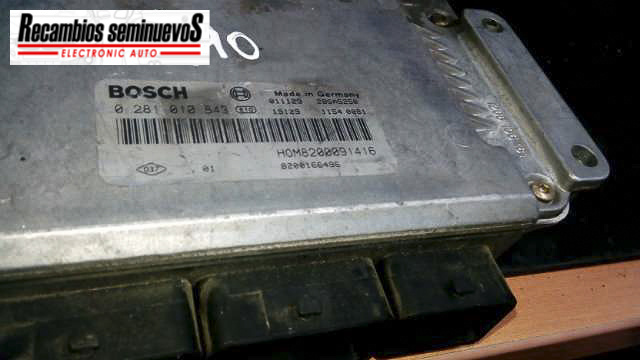 Calculator Motor BOSCH RENAULT SCENIC 0 281 010 843 / 0281010843 / HOM 8200091416 / HOM8200091416 / 82001664960 281 010 843 / 0281010843 / HOM 8200091416 / HOM8200091416 / 8200166496