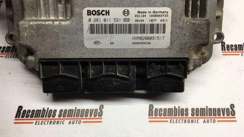 Calculator Motor BOSCH RENAULT TRAFIC 0 281 011 531 / 0281011531 / HOM 8200091517 / HOM8200091517 / ...