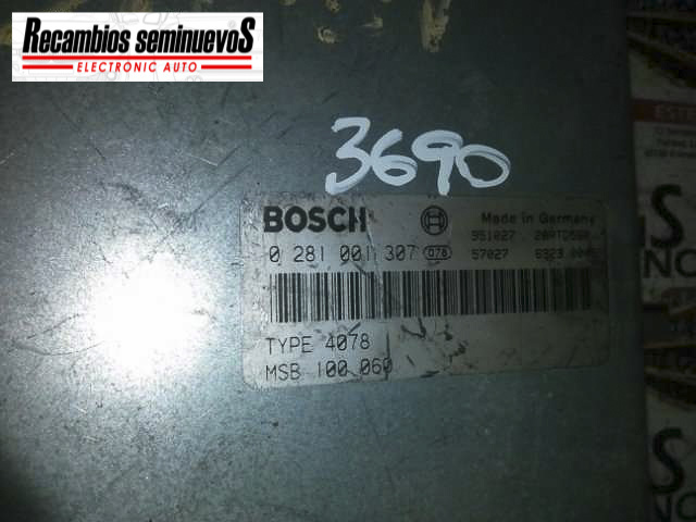 Calculator Motor BOSCH ROVER 620 0 281 001 307 / 0281001307 / MSB 100 060 / MSB1000600 281 001 307 / 0281001307 / MSB 100 060 / MSB100060