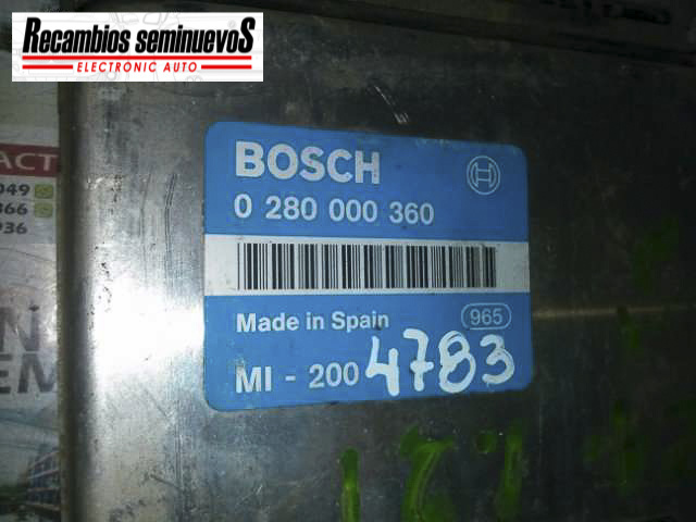 Calculator Motor BOSCH SEAT IBIZA 0 280 000 360 / 02800003600 280 000 360 / 0280000360