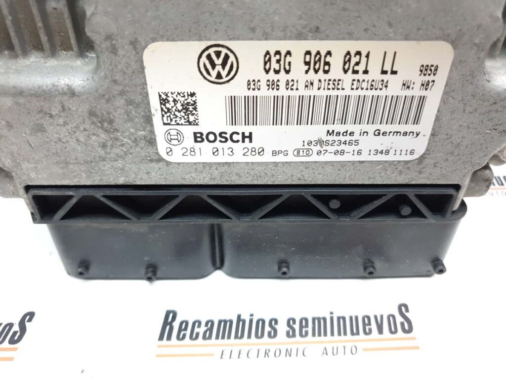Calculator Motor BOSCH SEAT LEON 0 281 013 280 / 0281013280 / EDC16U34 / 03G 906 021 LL / 03G906021LL / KK0 281 013 280 / 0281013280 / EDC16U34 / 03G 906 021 LL / 03G906021LL / KK