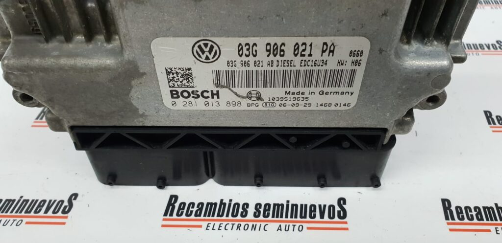 Calculator Motor BOSCH SEAT LEON 0 281 013 898 / 0281013898 / EDC16U34 / 03G 906 021 PA / 03G906021PA / 03G906021AB / KK0 281 013 898 / 0281013898 / EDC16U34 / 03G 906 021 PA / 03G906021PA / 03G906021AB / KK