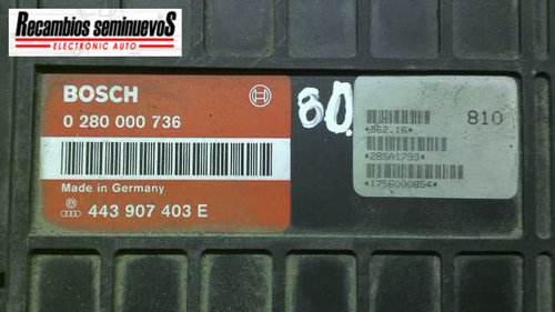 Calculator Motor BOSCH SEAT TOLEDO 0 280 000 736 / 0280000736 / 443 907 403 E / 443907403E0 280 000 ...