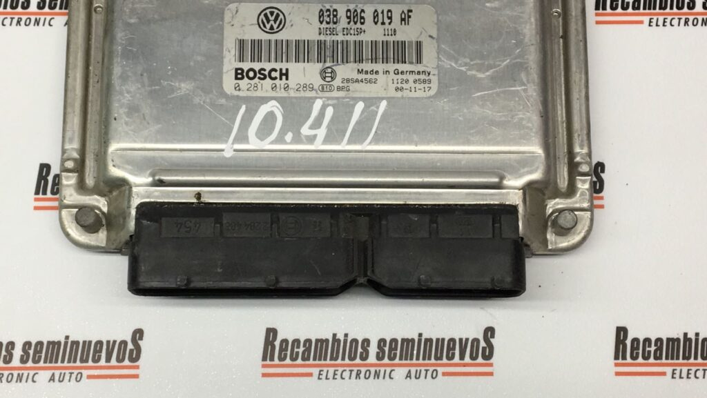Calculator Motor BOSCH SKODA FABIA 0 281 010 289 / 0281010289 / EDC15P / 038 906 019 AF / 038906019AF0 281 010 289 / 0281010289 / EDC15P / 038 906 019 AF / 038906019AF
