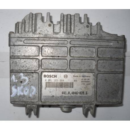 Calculator Motor BOSCH SKODA FELICIA 0 261 203 964 / 0261203964 / 441.0.4046-028.6 / 441 0 4046 028 ...