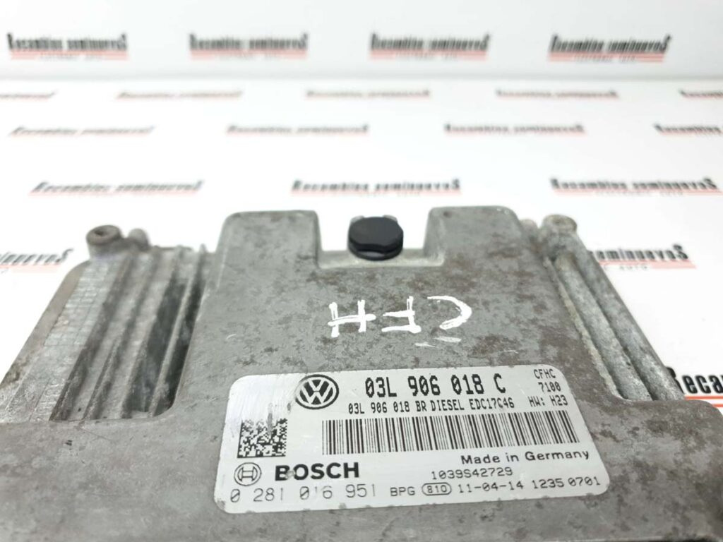 Calculator Motor BOSCH SKODA OCTAVIA 0 281 016 951 / 0281016951 / EDC17C46 / 03L 906 018 C / 03L906018C / 03L 906 018 BR / 03L906018BR0 281 016 951 / 0281016951 / EDC17C46 / 03L 906 018 C / 03L906018C / 03L 906 018 BR / 03L906018BR