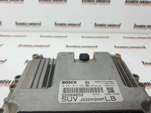 Calculator Motor BOSCH SUZUKI SX4 0 281 012 992 / 0281012992 / SUV JQ32A3AAM LB / SUVJQ32A3AAMLB / 5...
