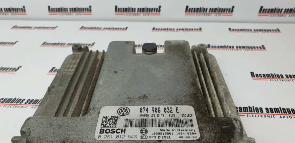 Calculator Motor BOSCH VOLKSWAGEN CRAFTER 0 281 012 543 / 0281012543 / 047 906 032 E / 047906032E / EDC16CP / 15305790 281 012 543 / 0281012543 / 047 906 032 E / 047906032E / EDC16CP / 1530579