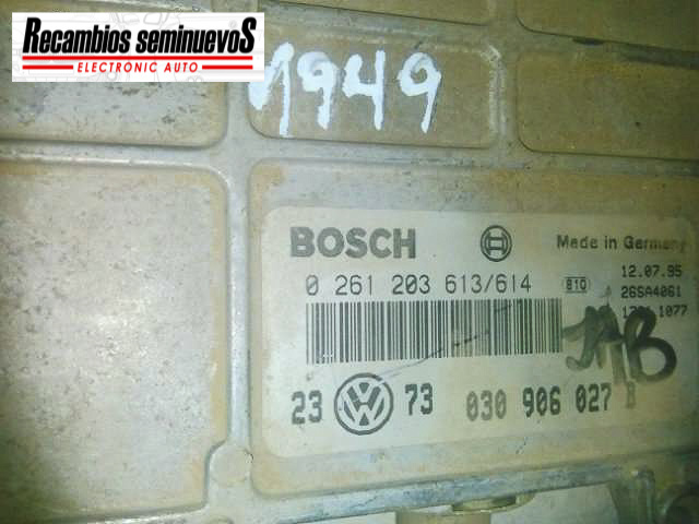 Calculator Motor BOSCH VOLKSWAGEN GOLF 0261203613 614 / 0261203613614 / 030 906 027 B / 030906027B0261203613 614 / 0261203613614 / 030 906 027 B / 030906027B