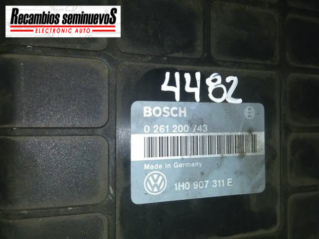 Calculator Motor BOSCH VOLKSWAGEN GOLF 3 0 261 200 743 / 0261200743 / 1H0 907 311 E / 1H0907311E0 261 200 743 / 0261200743 / 1H0 907 311 E / 1H0907311E