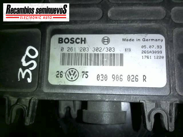 Calculator Motor BOSCH VOLKSWAGEN GOLF 3 0261203302 303 / 0261203302303 / 030 906 026 R / 030906026R0261203302 303 / 0261203302303 / 030 906 026 R / 030906026R