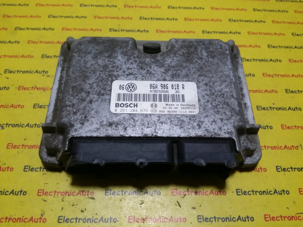 Calculator Motor BOSCH VOLKSWAGEN GOLF 4 0 261 204 673 / 0261204673 / 06A 906 018 R / 06A906018R0 261 204 673 / 0261204673 / 06A 906 018 R / 06A906018R