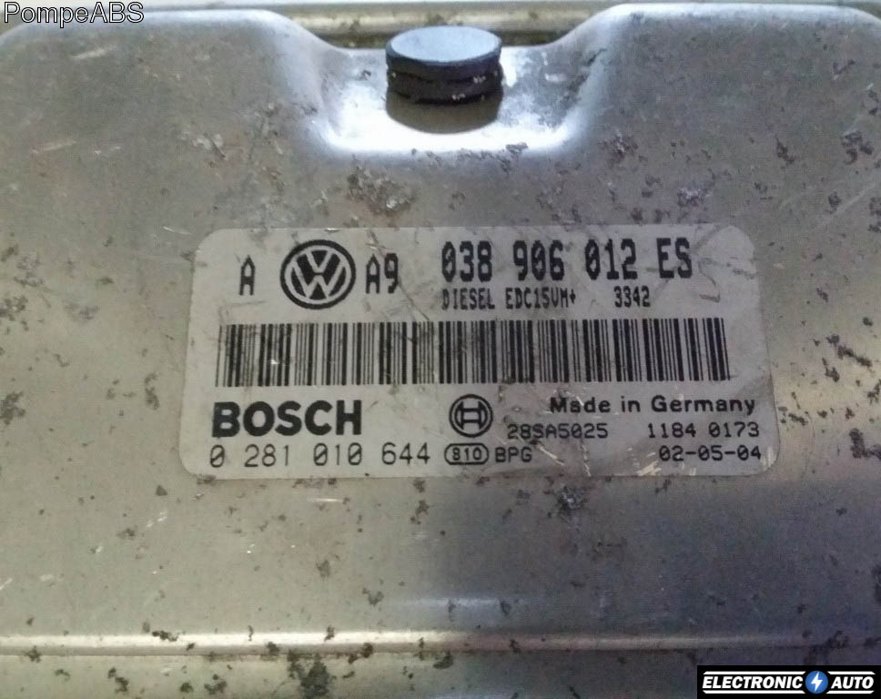 Calculator Motor BOSCH VOLKSWAGEN GOLF 4 0 281 010 644 / 0281010644 / EDC15VM+ / EDC15VM / EDC15VM / 038 906 012 ES / 038906012ES0 281 010 644 / 0281010644 / EDC15VM+ / EDC15VM / EDC15VM / 038 906 012 ES / 038906012ES
