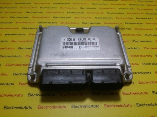 Calculator Motor BOSCH VOLKSWAGEN GOLF 4 0 281 010 215 / 0281010215 / EDC15P+ / EDC15P / EDC15P / 03...