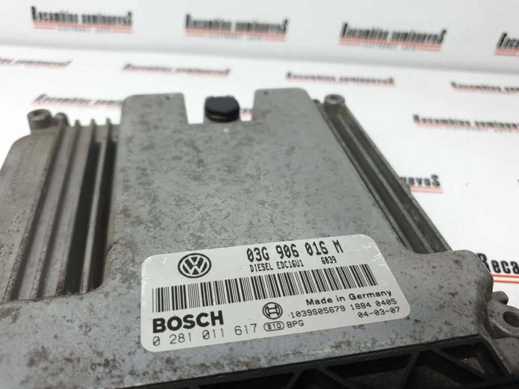 Calculator Motor BOSCH VOLKSWAGEN GOLF 5 0 281 011 617 / 0281011617 / EDC16U1 / 03G 906 016 M / 03G906016M0 281 011 617 / 0281011617 / EDC16U1 / 03G 906 016 M / 03G906016M