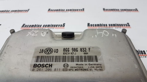 Calculator Motor BOSCH VOLKSWAGEN PASSAT 0 261 206 811 / 0261206811 / 066 906 032 F / 066906032F / M...