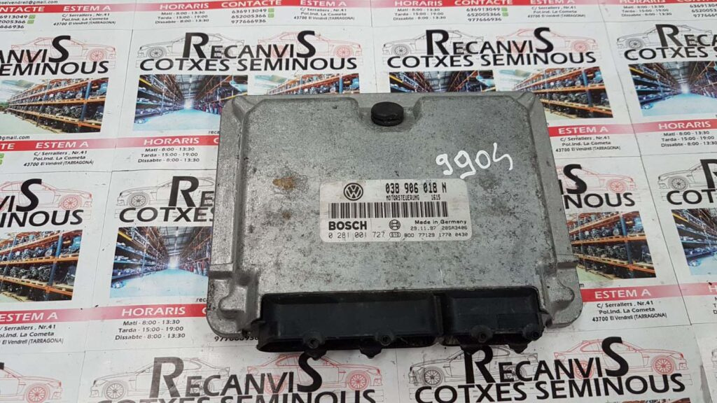 Calculator Motor BOSCH VOLKSWAGEN PASSAT 0 281 001 727 / 0281001727 / 038 906 018 N / 038906018N0 281 001 727 / 0281001727 / 038 906 018 N / 038906018N