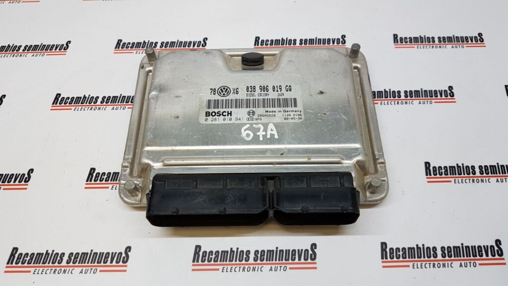 Calculator Motor BOSCH VOLKSWAGEN PASSAT 0 281 010 941 / 0281010941 / EDC15P+ / EDC15P / EDC15P / 038 906 019 GQ / 038906019GQ,