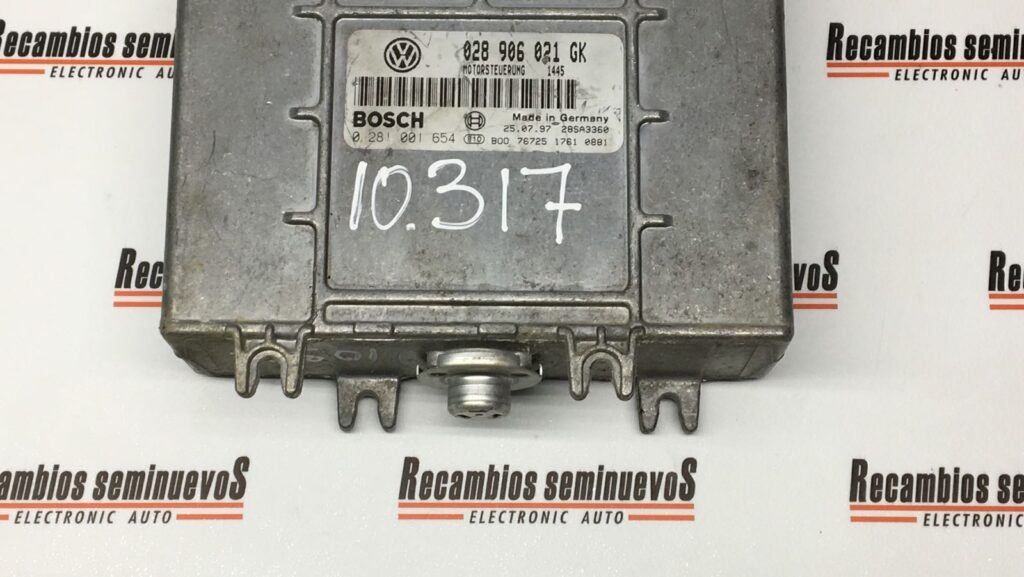 Calculator Motor BOSCH VOLKSWAGEN PASSAT 0 281 001 654 / 0281001654 / 028 906 021 GK / 028906021GK,