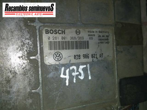 Calculator Motor BOSCH VOLKSWAGEN PASSAT 0281001368 369 / 0281001368369 / 028 906 021 AT / 028906021...