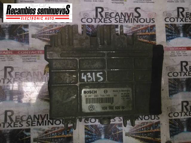 Calculator Motor BOSCH VOLKSWAGEN POLO 0 261 203 744 / 0261203744 / 030 906 026 AK / 030906026AK0 261 203 744 / 0261203744 / 030 906 026 AK / 030906026AK