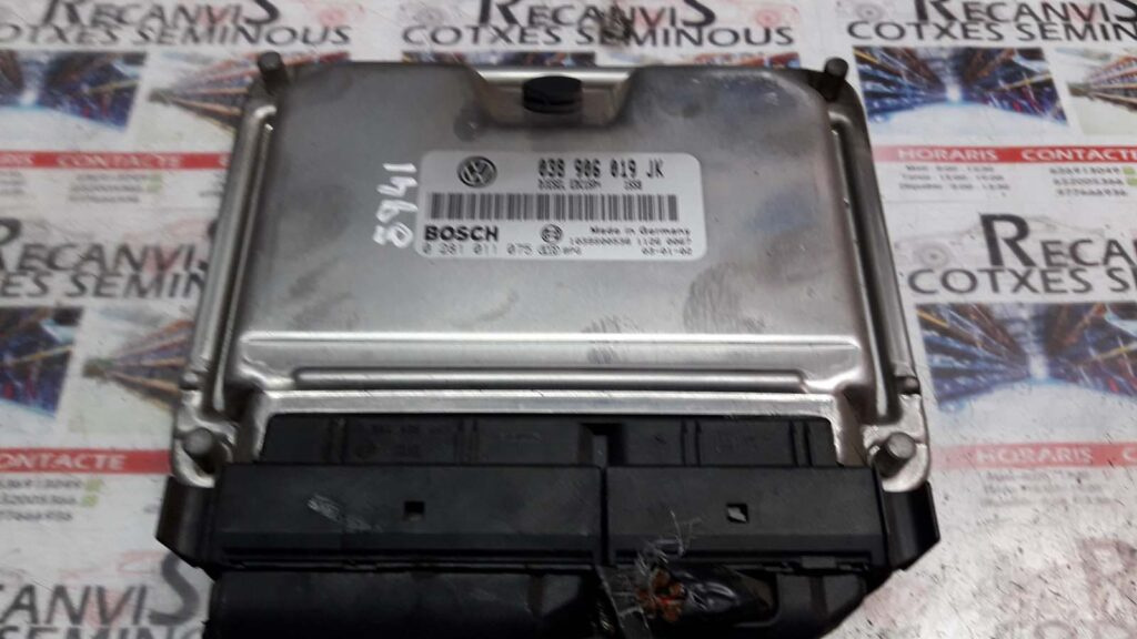 Calculator Motor BOSCH VOLKSWAGEN POLO 0 281 011 075 / 0281011075 / EDC15P+ / EDC15P / EDC15P / 038 906 019 JK / 038906019JK0 281 011 075 / 0281011075 / EDC15P+ / EDC15P / EDC15P / 038 906 019 JK / 038906019JK