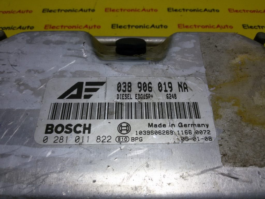 Calculator Motor BOSCH VOLKSWAGEN SHARAN 0 281 011 822 / 0281011822 / EDC15P / 038 906 019 NA / 038906019NA0 281 011 822 / 0281011822 / EDC15P / 038 906 019 NA / 038906019NA
