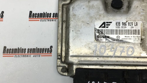 Calculator Motor BOSCH VOLKSWAGEN SHARAN 0 281 011 144 / 0281011144 / EDC15P / 038 906 019 LQ / 0389...