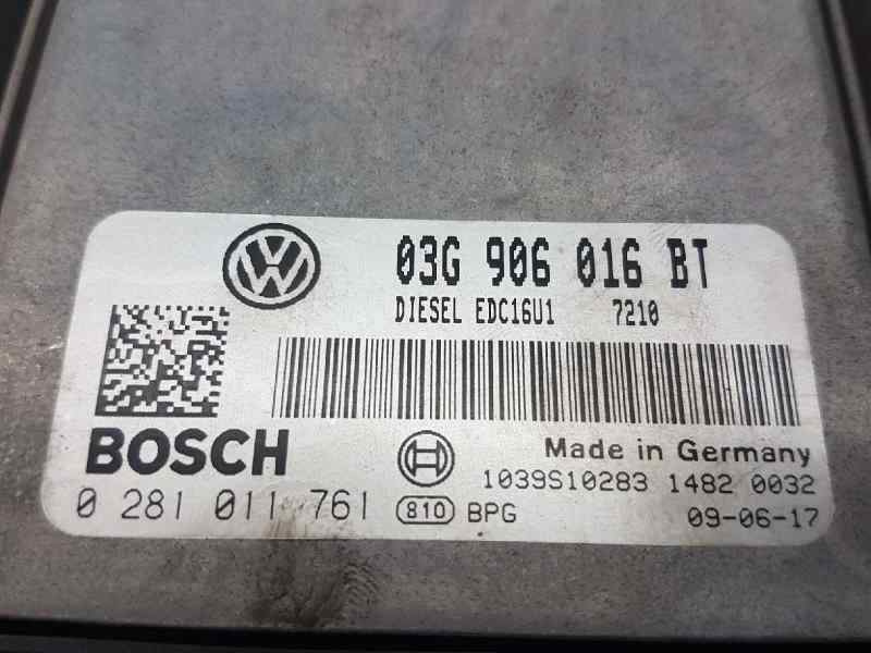 Calculator Motor BOSCH VOLKSWAGEN TOURAN 0 281 011 761 / 0281011761 / EDC16U1 / 03G 906 016 BT / 03G906016BT0 281 011 761 / 0281011761 / EDC16U1 / 03G 906 016 BT / 03G906016BT