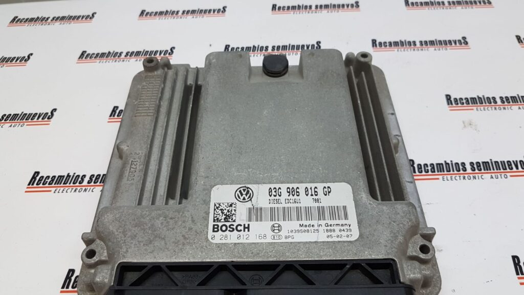 Calculator Motor BOSCH VOLKSWAGEN TOURAN 0 281 012 168 / 0281012168 / EDC16U1 / 03G 906 016 GP / 03G906016GP0 281 012 168 / 0281012168 / EDC16U1 / 03G 906 016 GP / 03G906016GP