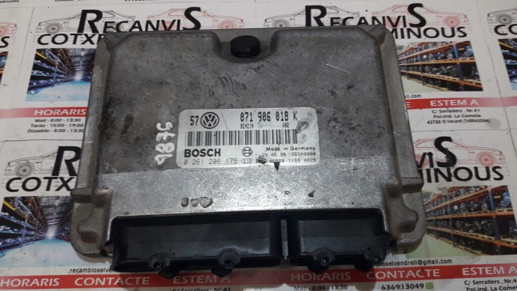 Calculator Motor BOSCH VOLKSWAGEN VENTO 0 261 206 175 / 0261206175 / 071 906 018 K / 071906018K0 261 206 175 / 0261206175 / 071 906 018 K / 071906018K