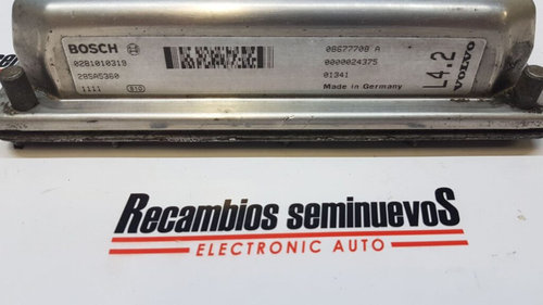 Calculator Motor BOSCH VOLVO S60 0281010319 / L4.2 / L4 2 / L42 / 08677708 A / 08677708A0281010319 /...