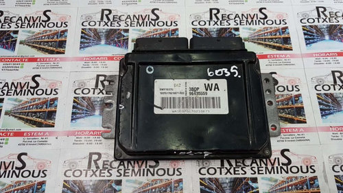 Calculator Motor CHEVROLET KALOS 96435559 / 5WY1E07G / 3B0P WA / 3B0PWA96435559 / 5WY1E07G / 3B0P WA...