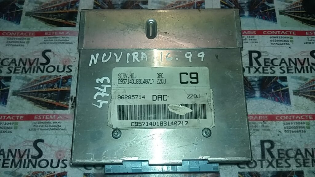 Calculator Motor CHEVROLET NUBIRA 96285714 DAC / 96285714DAC96285714 DAC / 96285714DAC