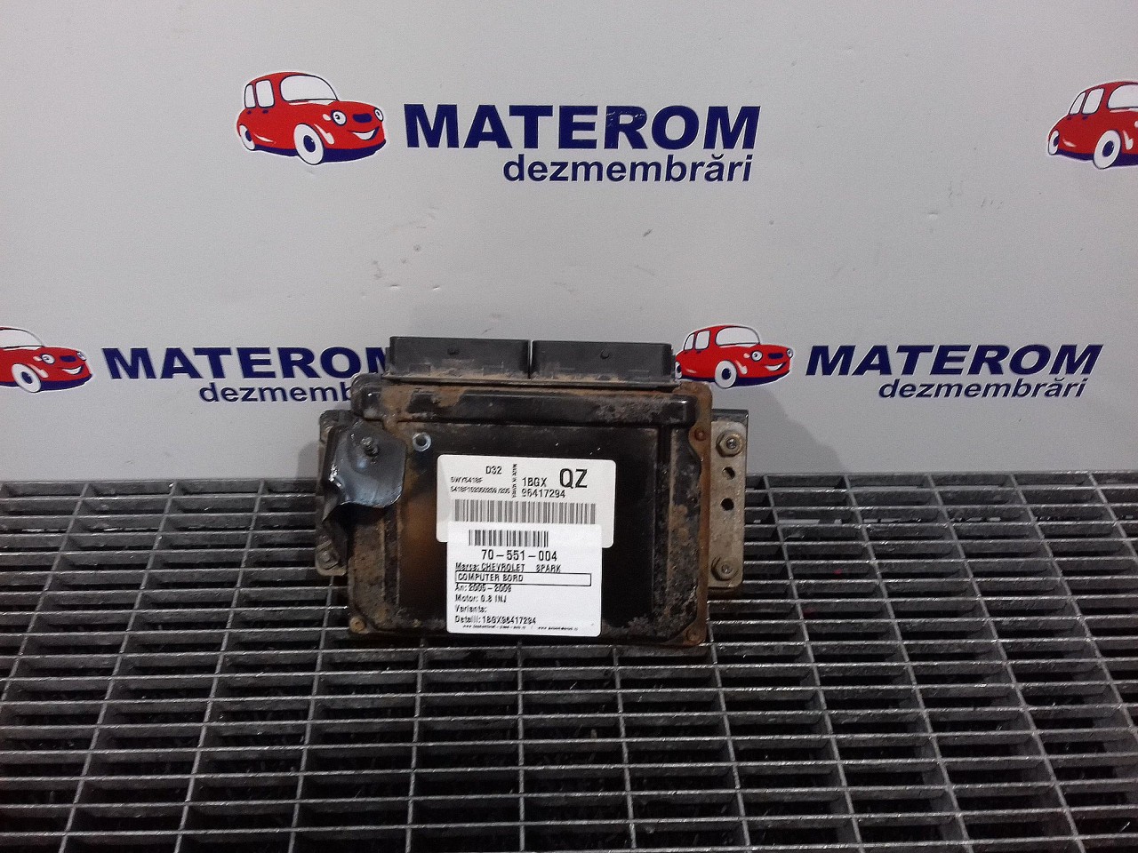 CALCULATOR MOTOR CHEVROLET SPARK 0.8 INJ - (2005 2009)