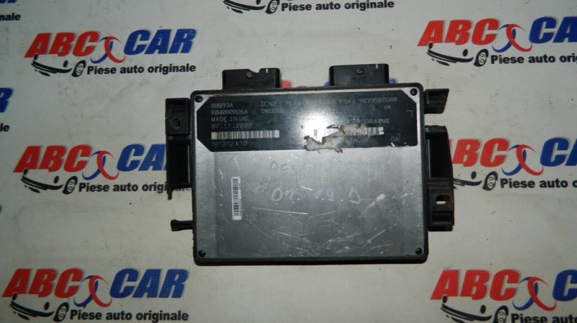 Calculator motor Citroen Berlingo 1.9 diesel cod: 9839587680 model 2001