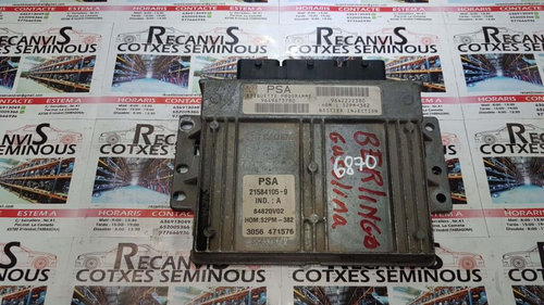 Calculator Motor CITROEN C3 9649673780 / 9642222380 / HOM S2PM-382 / HOM S2PM 382 / HOMS2PM382 / 215...