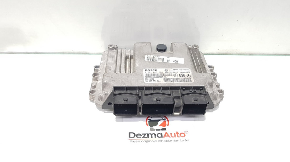 Calculator motor, Citroen C3 (I) 1.6 hdi, 9663755480, 9HX (idi:404692)